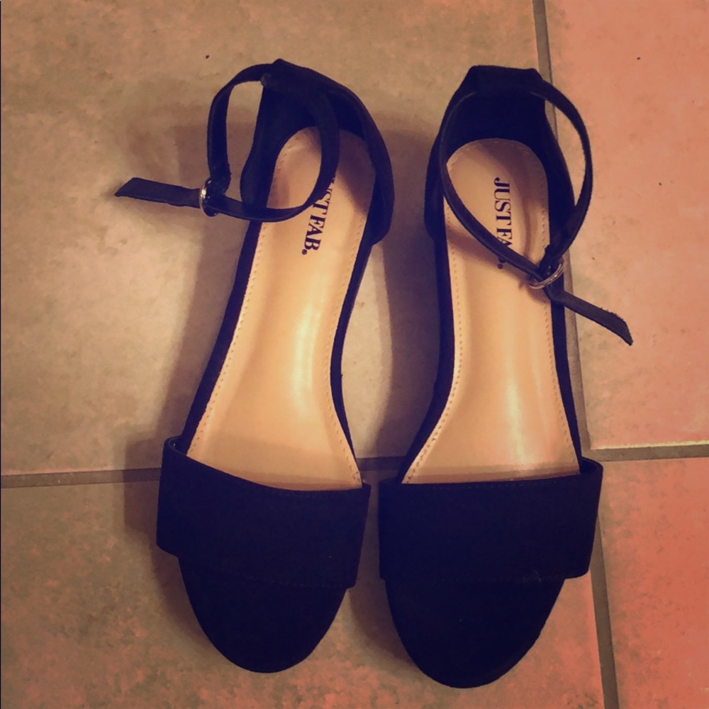 NEVER WORN Shawna Flatform Wedge Sandals
